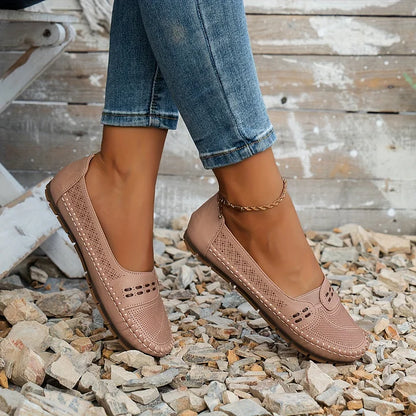 Damen Orthopädische Schuhe Bequem Slip-On Komfort