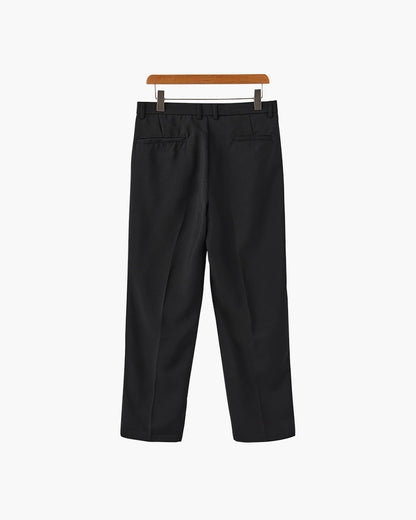 Enzo Damen Anzughose High-Waist Weites Bein