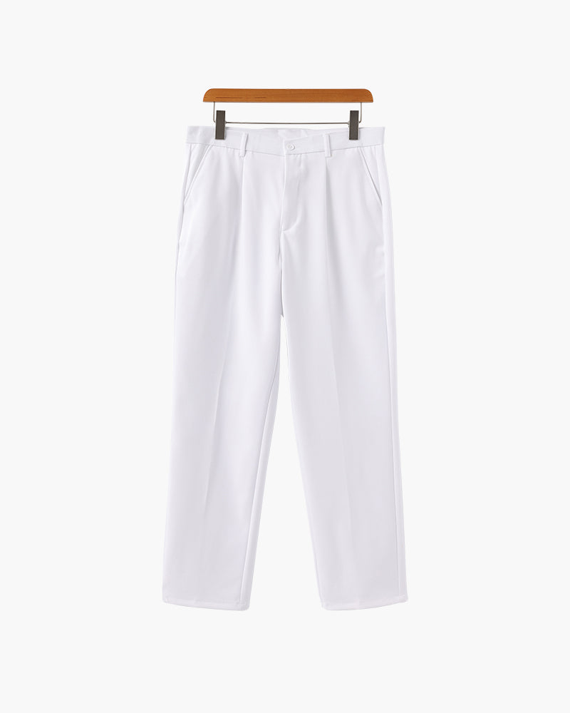 Enzo Damen Anzughose High-Waist Weites Bein