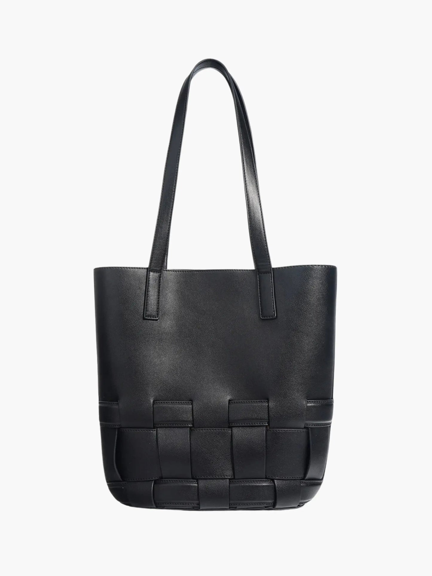 Geflochtene Damen Lederhandtasche