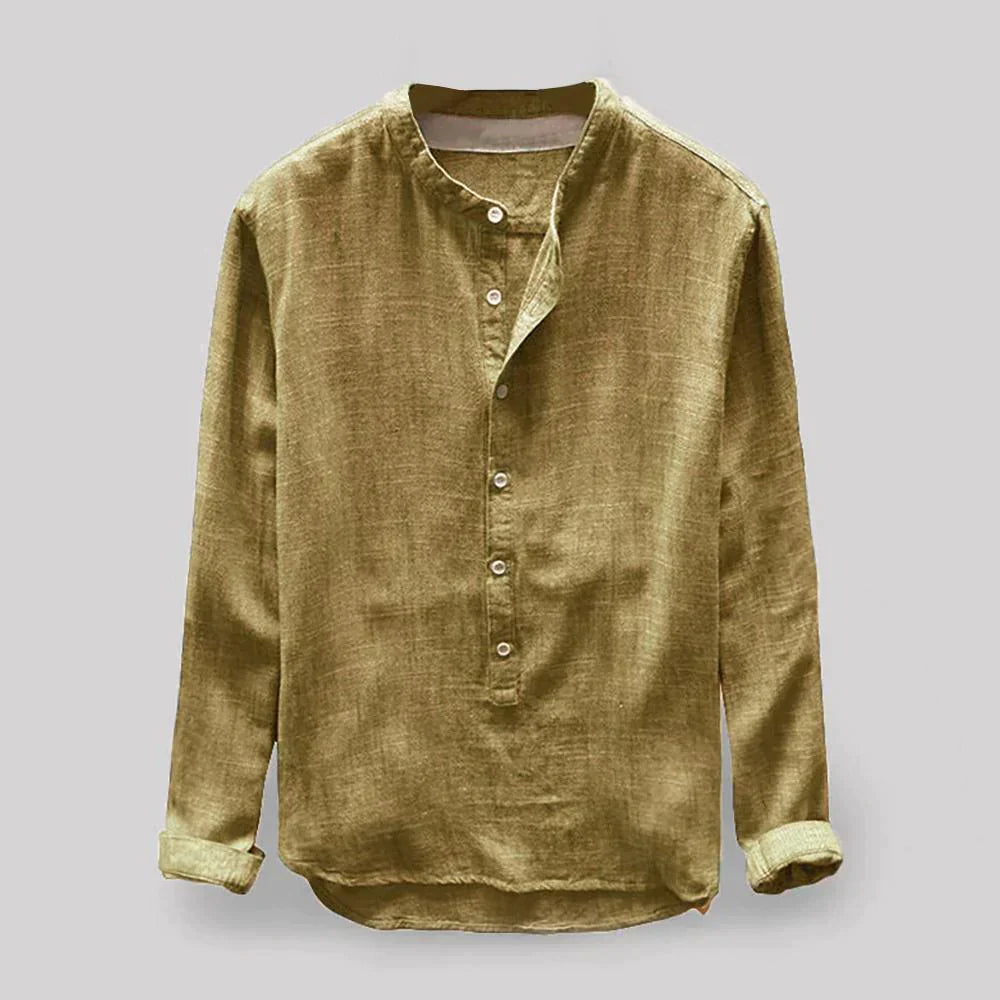 Herren Oxford Bluse Klassisch Elegante