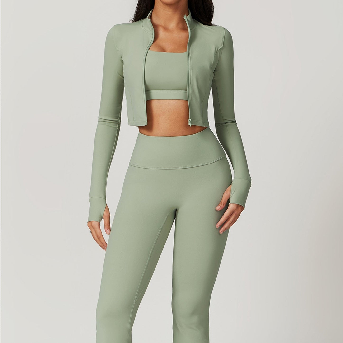 Damen Sportset 3-teilig Modern Stilvoll - Norvielle
