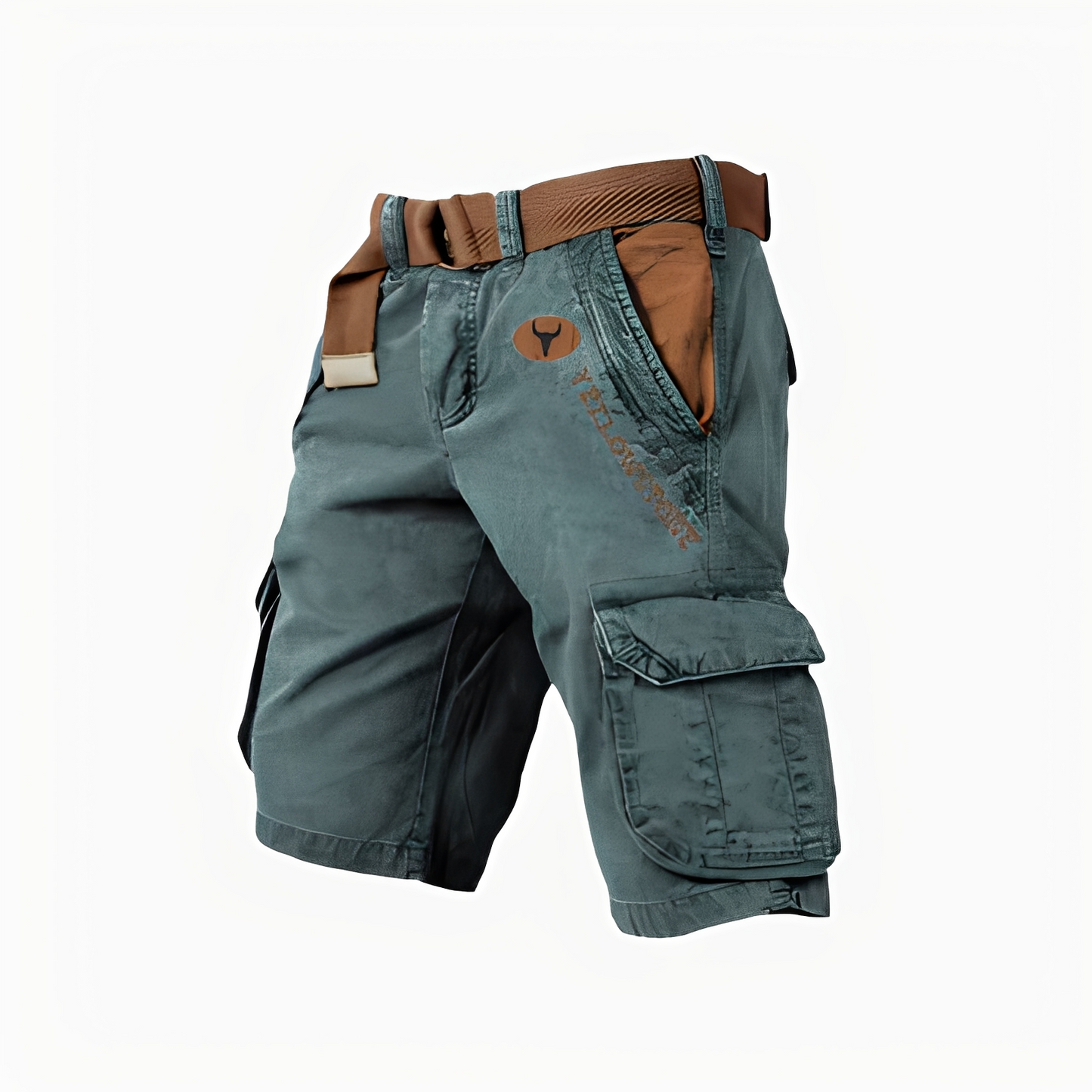Herren Cargo Shorts Leicht Bequem Freizeit Shorts