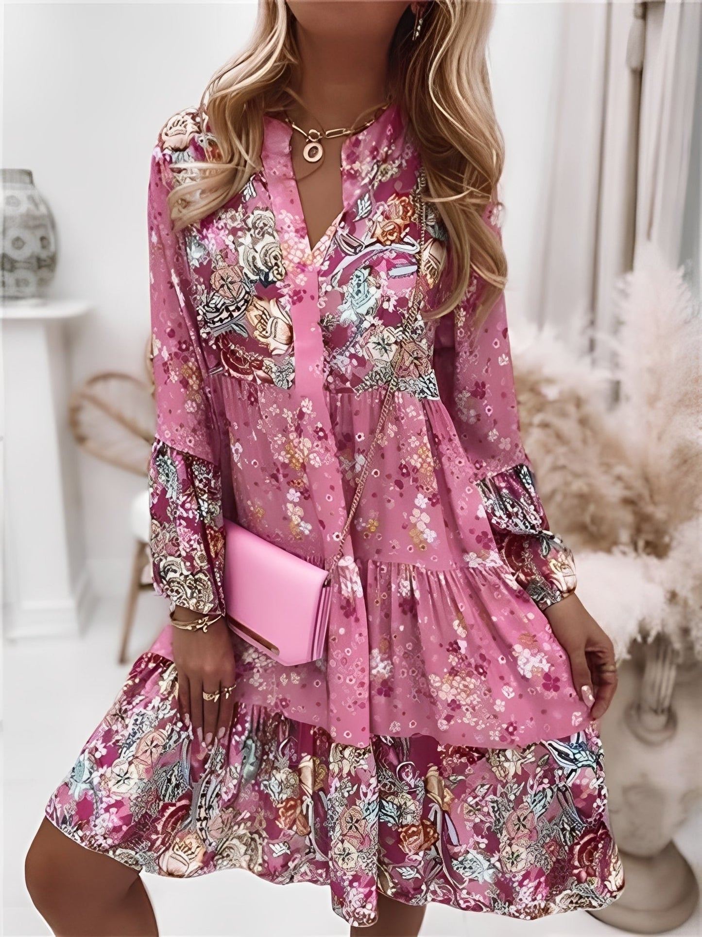 Damen Kurzkleid Stilvoll Geschnitten