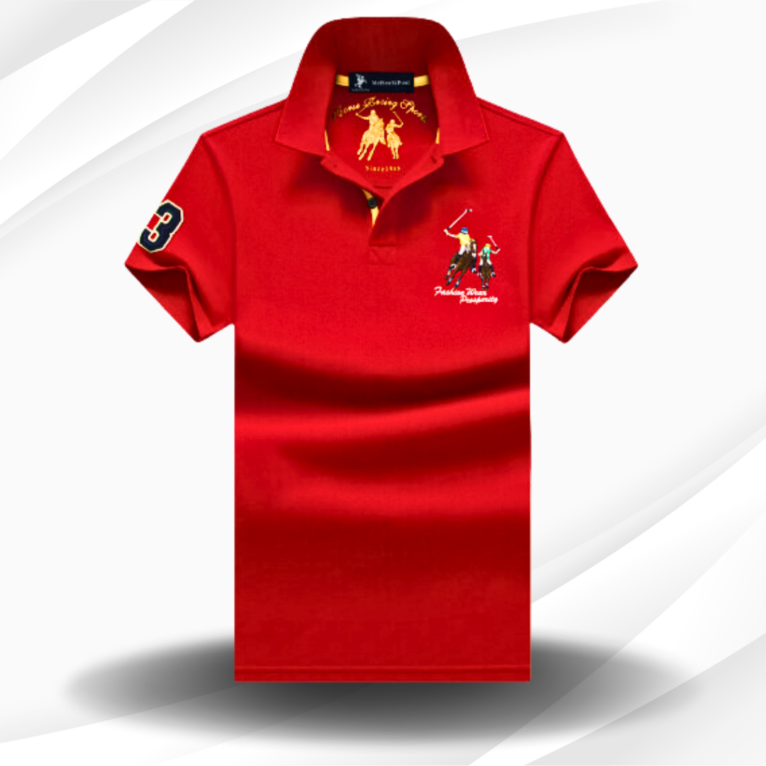Herren Polo-Shirt Slim Fit Modern Sportlich