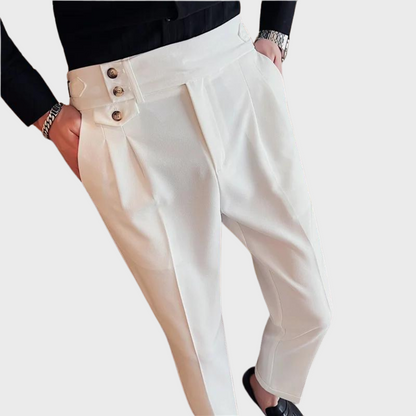 Herren Chino-Hosen Bequem Elegant