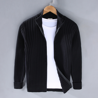 Herren Strickjacke Baumwolle Bequem Qualität - Norvielle