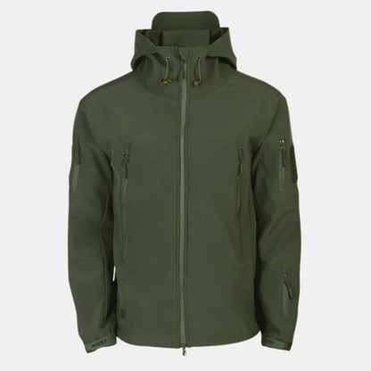 Herren Softshelljacke Wasserdicht Atmungsaktiv Mit Kapuze