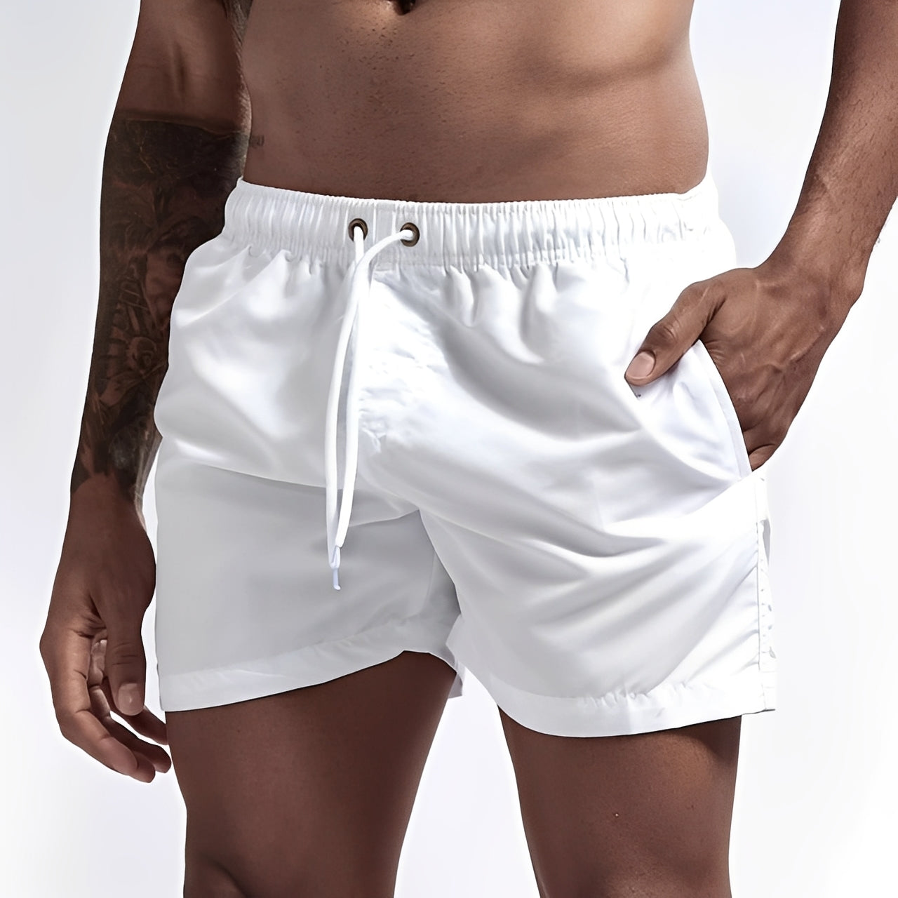 Herren Shorts Sommer Bequem Leicht