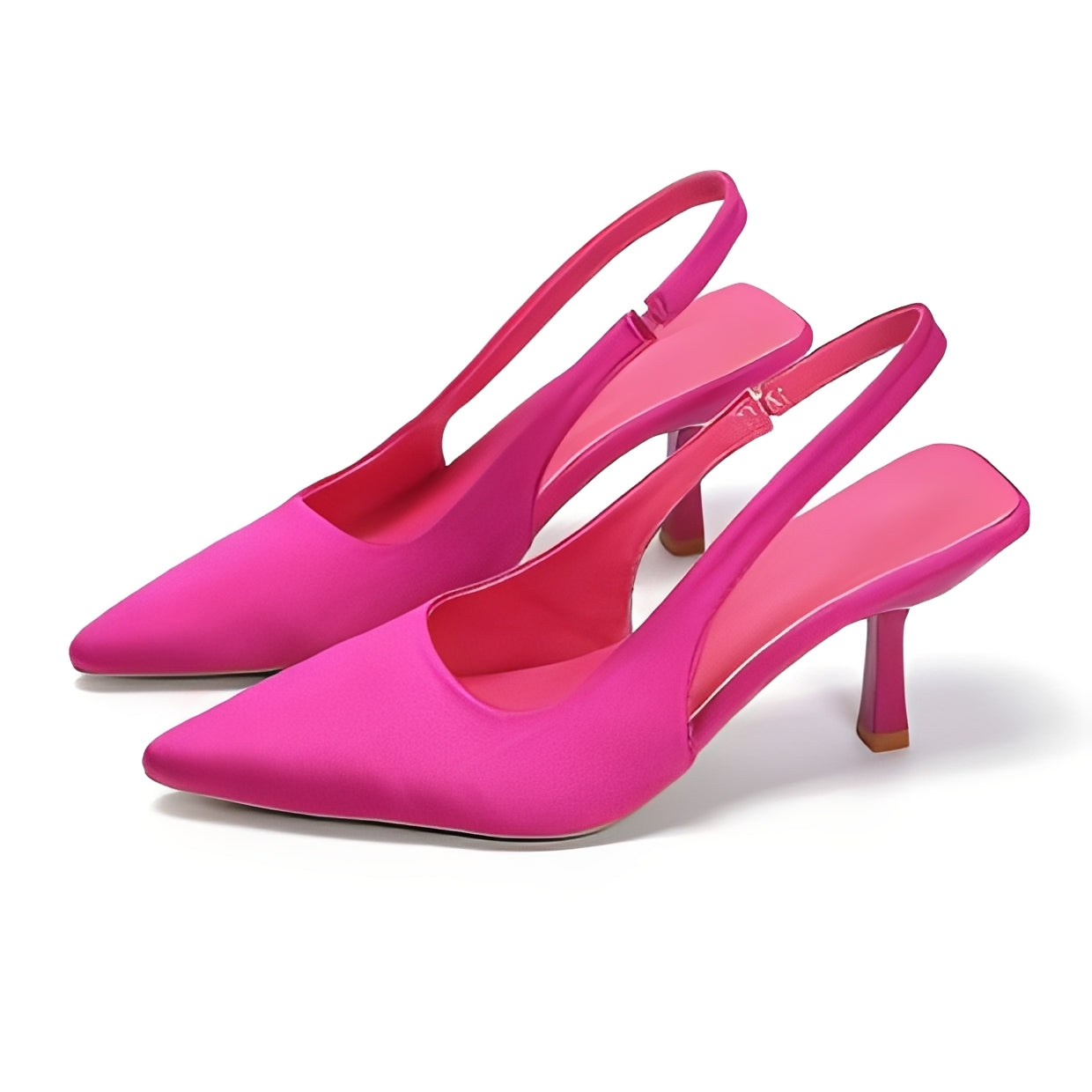 Damen Slingback High Heels Schuhe Elegantes Design
