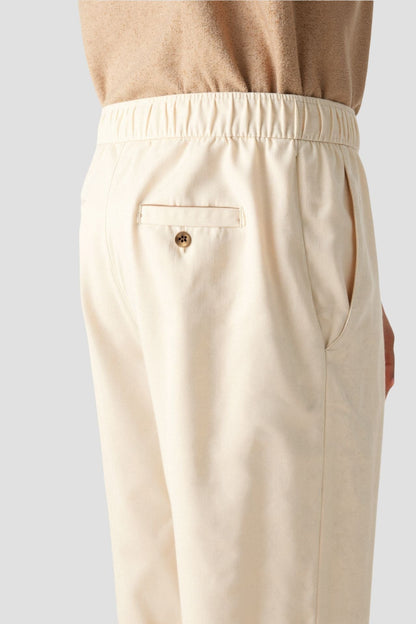 Herrenhose Elastisch Mit Knopfverschluss