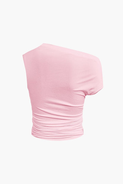 Damen One-Shoulder- mit Minirock