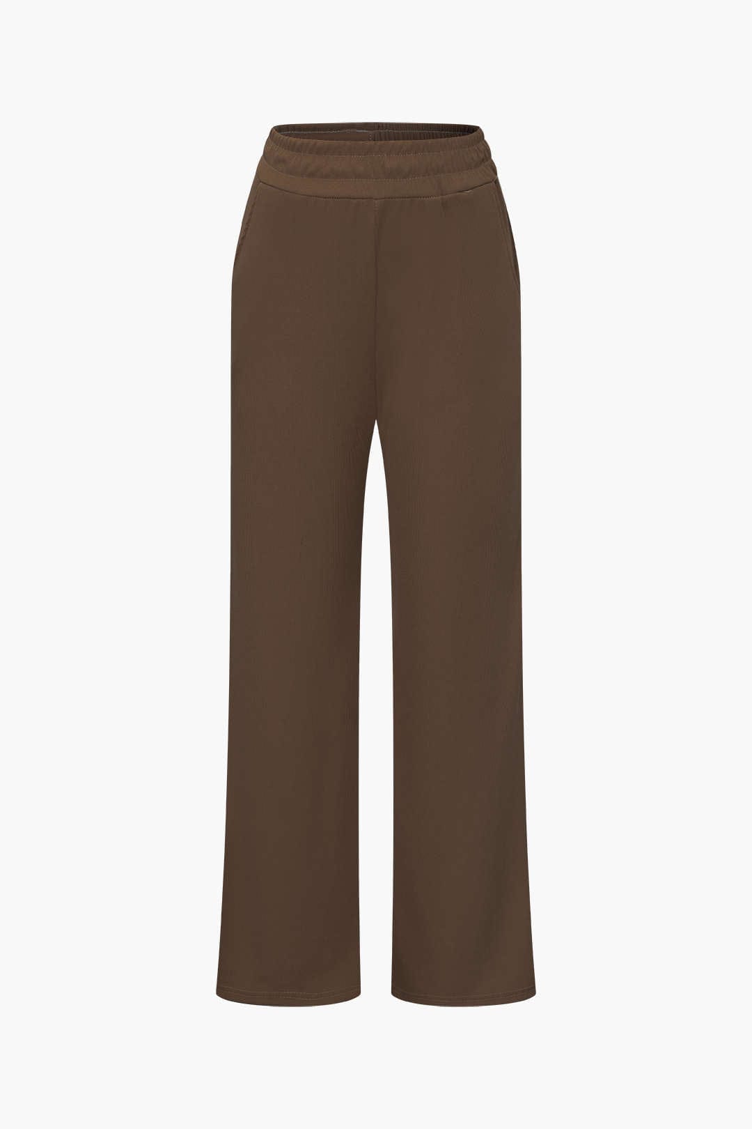 Damen Zweiteiler Asymmetrisch Weite Hosen Set