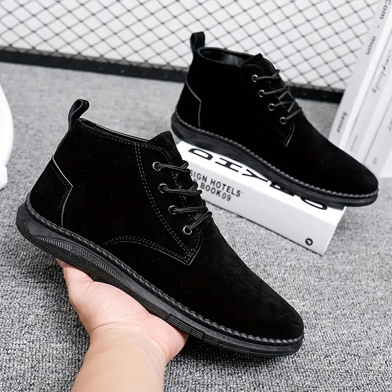 Damen Wanderschuhe Bequem Leder Braun