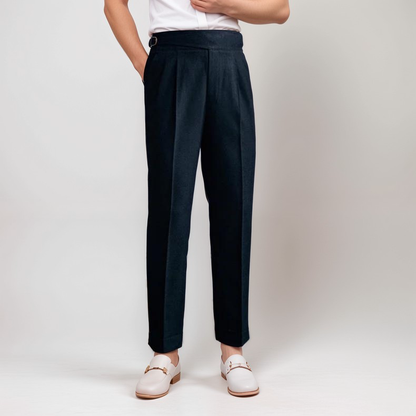 Herrenhose Giuseppe Schwarze Hose - Norvielle