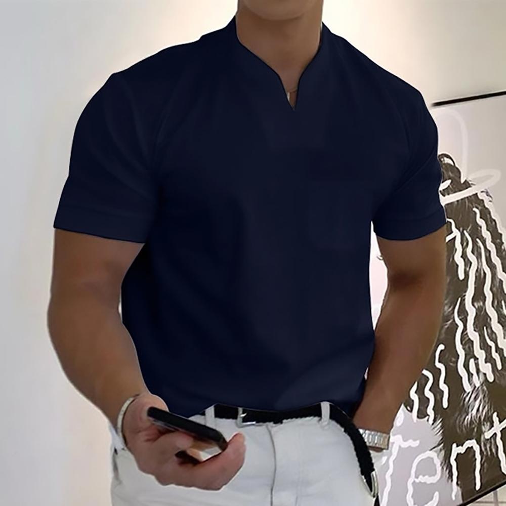 Herren Freizeithemd Bequem Baumwolle