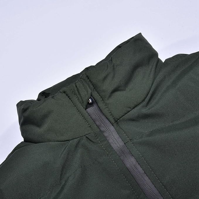 Herren Pufferjacke Warm Isoliert Wasserabweisend