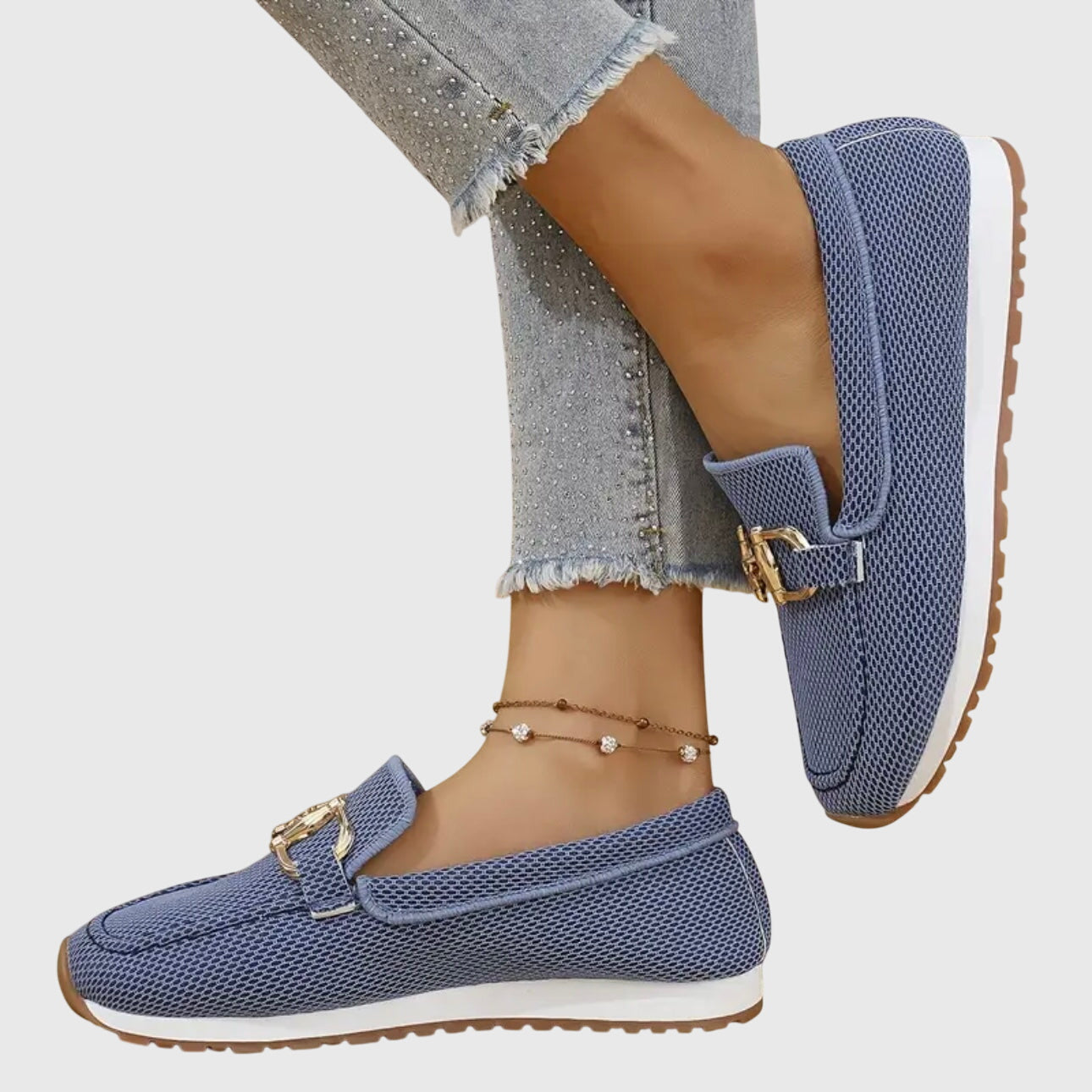 Damen Orthopädische Loafer Lässig Bequem