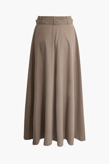 Damen Zweiteiler Set Crop Maxirock