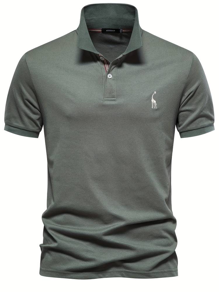 Herren Poloshirt Slim Fit Klassisch