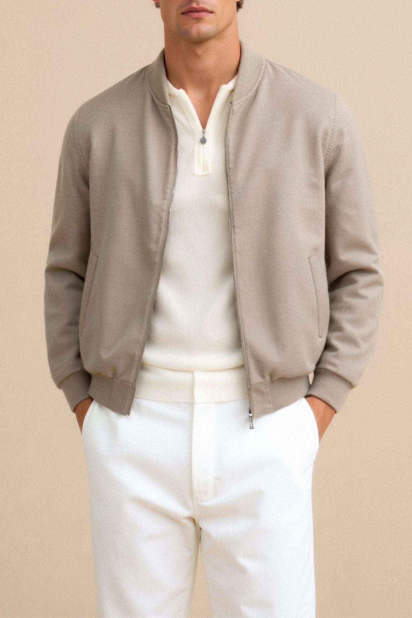 Herren Bomberjacke Slim Fit