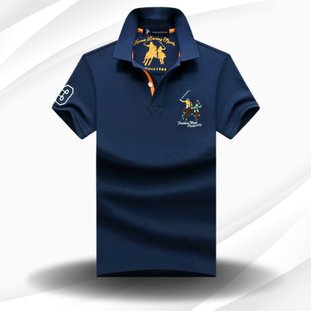 Herren Polo-Shirt Slim Fit Modern Sportlich