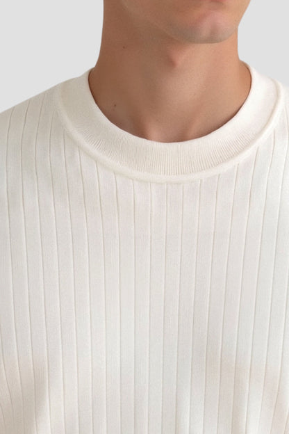 Herren Langarmshirt Feinripp Elegantes