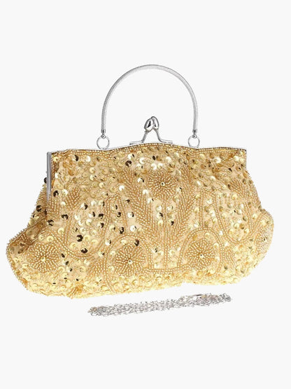 Bestickte Damenhandtasche Vintage Stil Frauen