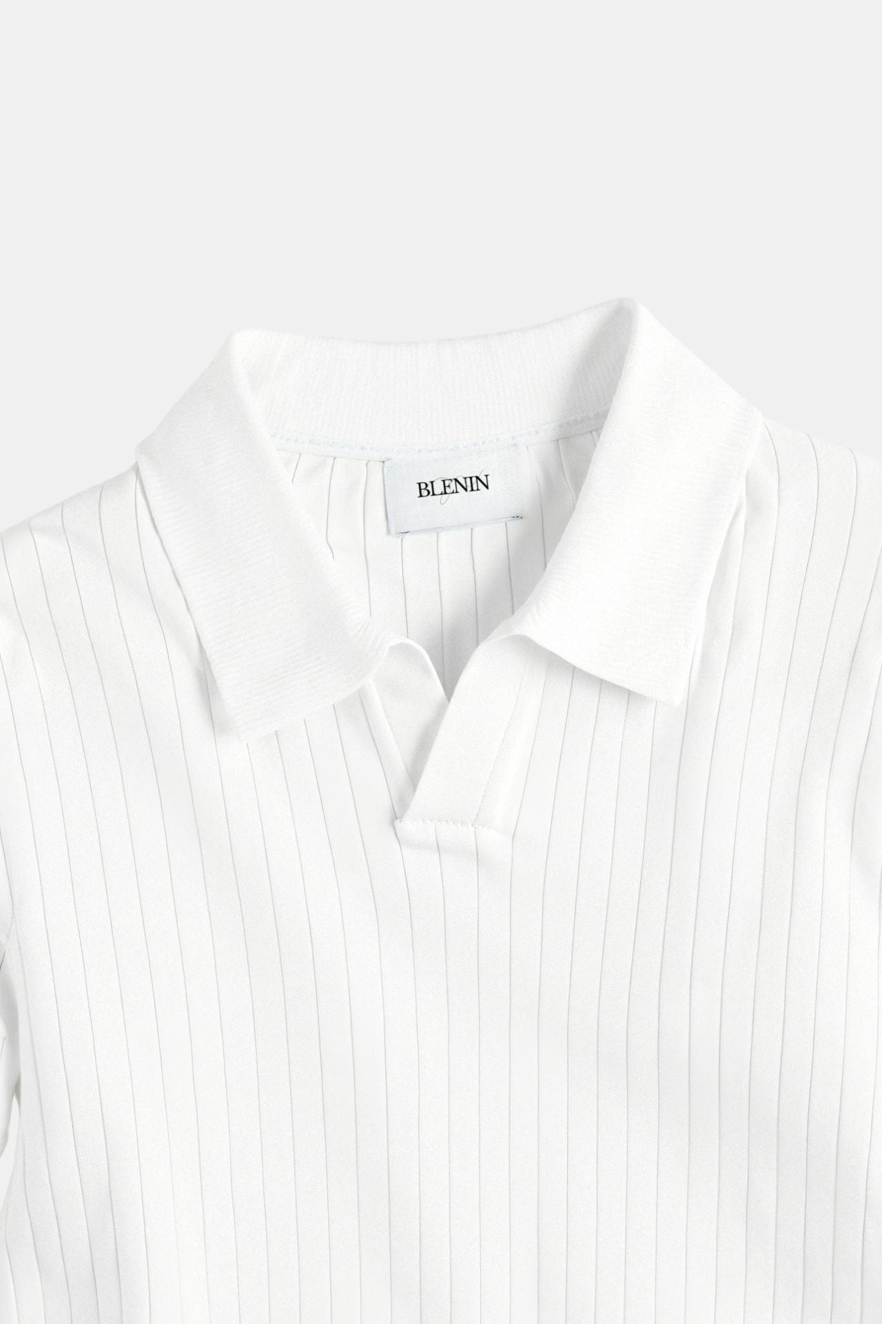 Elegantes Herren Poloshirt Slim Fit Modern Strick
