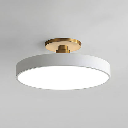 LED Deckenleuchte Gold Modern Dimmbar