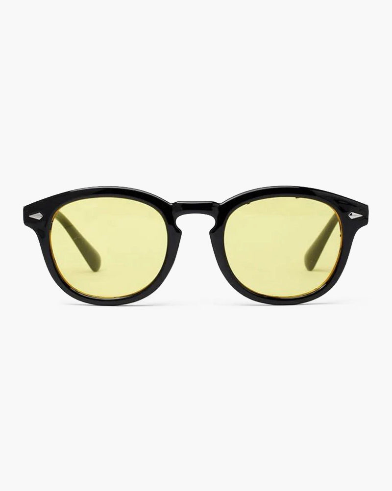 Herren Runde Sonnenbrille Modell