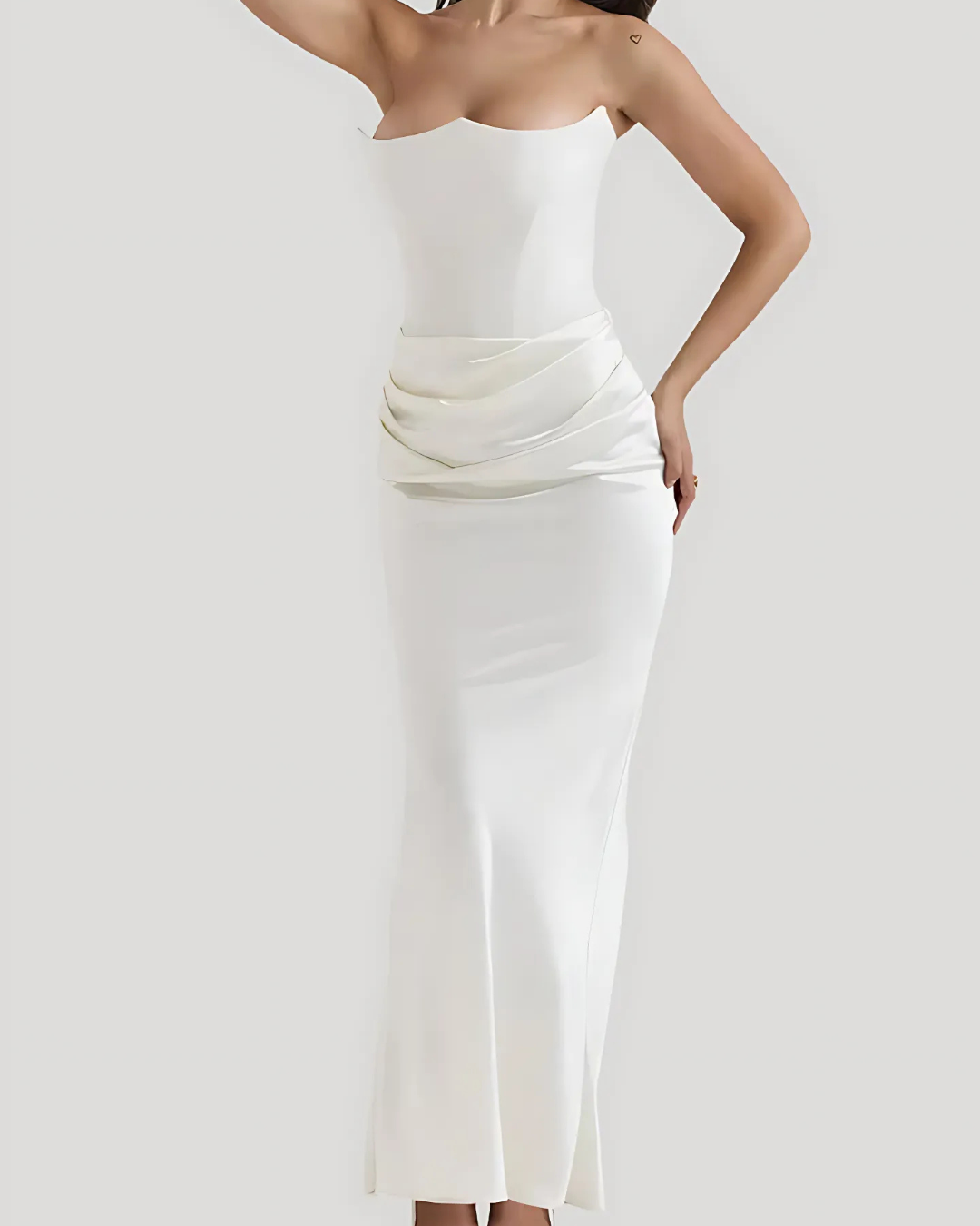 Damen Hochzeitskleid Elegantes Maxikleid Lang