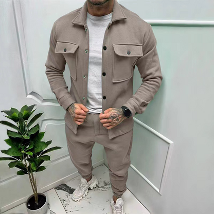 Herren Baumwoll-Set Bequem Komfortabel
