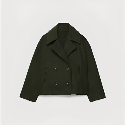 Damen Kurzjacke Freizeit Freizeitjacke Casual