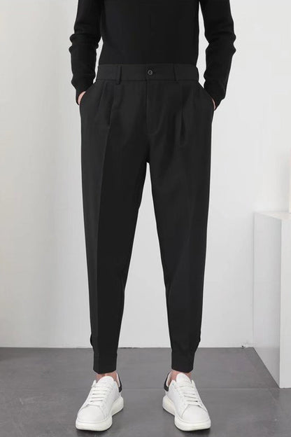 Herren Slim-Fit-Hose Elegant für Business - Norvielle