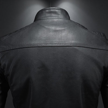Herren Lederjacke Lederschutzjacke