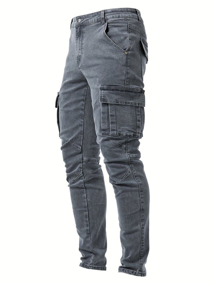 Herren Cargo-Hose Stretch Elastisch Bequem