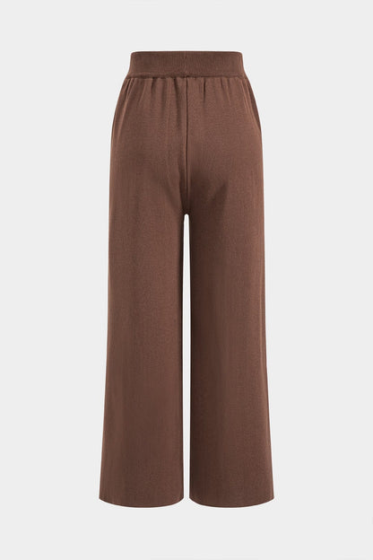 Damen Strickcape Hose Elegantes Design