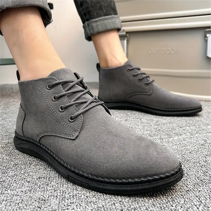 Damen Wanderschuhe Bequem Leder Braun