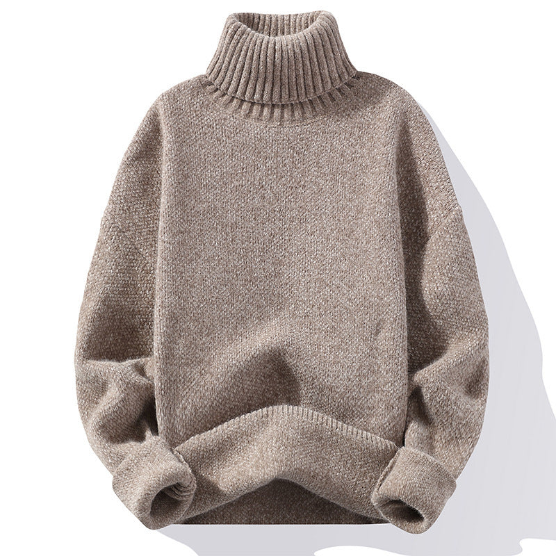 Strickpullover Damen Rollkragen Warm