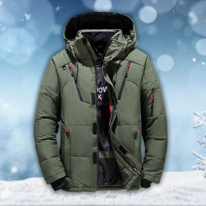 Herren Regenjacke Wasserdicht Warm Windfest