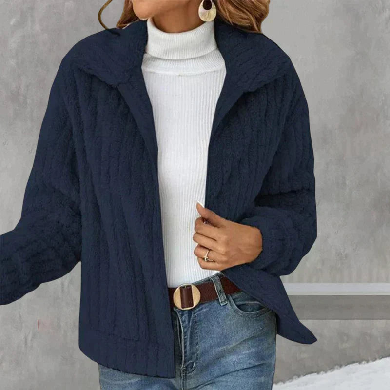 Damen Fleecejacke Weich und Warm