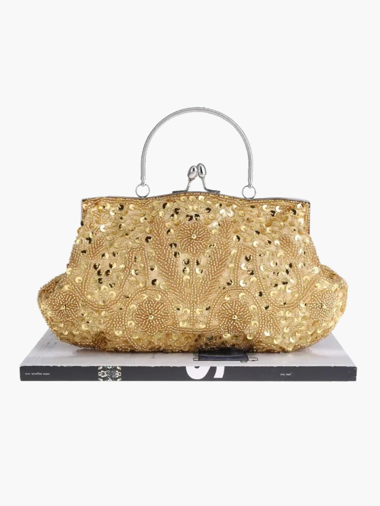 Bestickte Damenhandtasche Vintage Stil Frauen