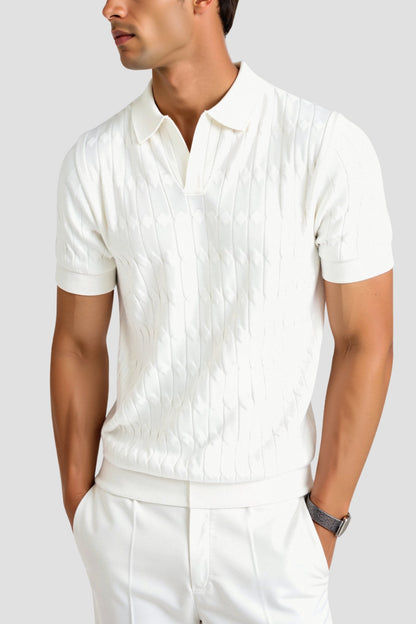 Herren Polohemd Klassisches Elegantes Design