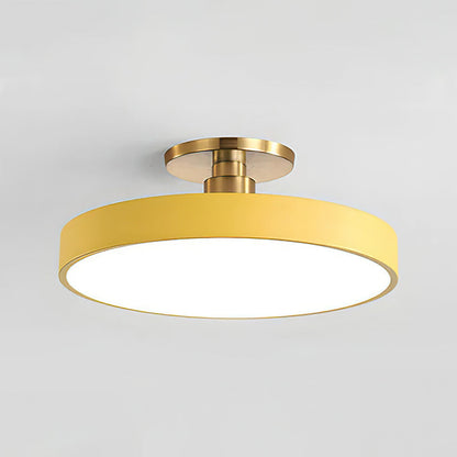 LED Deckenleuchte Gold Modern Dimmbar