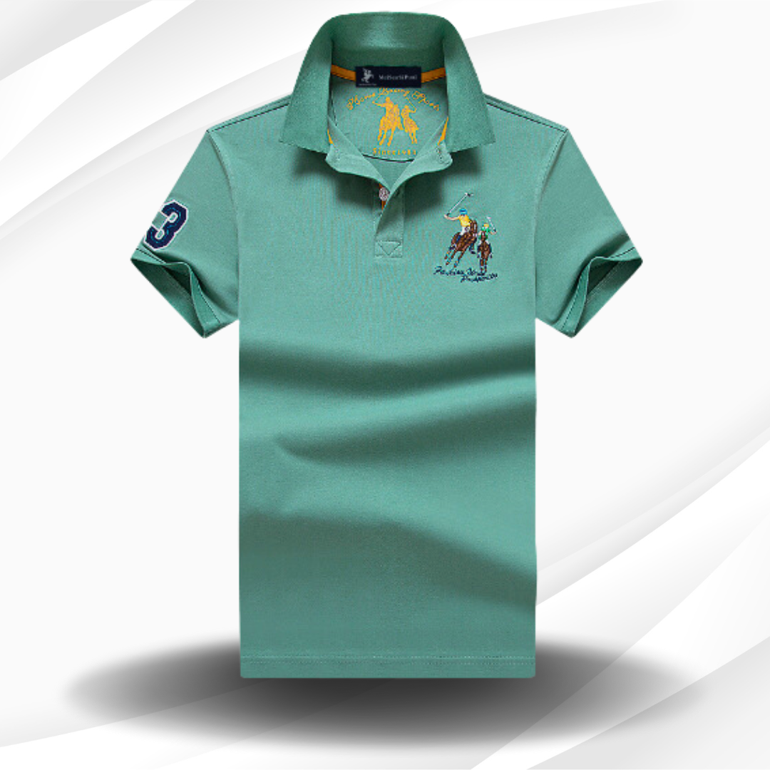Herren Polo-Shirt Slim Fit Modern Sportlich