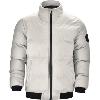Herren Pufferjacke Warm Isoliert Wasserabweisend