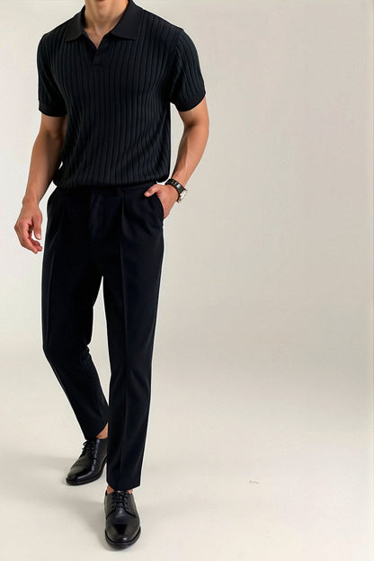 Herren Poloshirt Kurzarm Elegantes Zeitloses Design