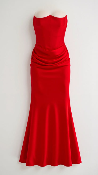 Damen Maxi-Kleid Hochzeitsgast-Eleganz Lang