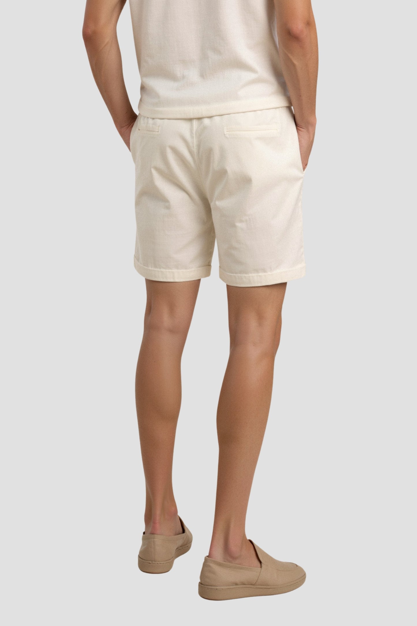 Herren Shorts Komfort Kordelzug Minimalistisch